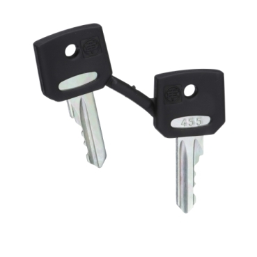 Schneider set of 2 keys 455 [ZBG455]