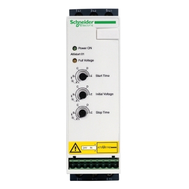 Schneider Soft Starter Altistart 01_ soft Starter for asynchronous motor - ATSU01 - 22 A - 200..480 V - 4..11 KW_ [ATSU01N222LT]