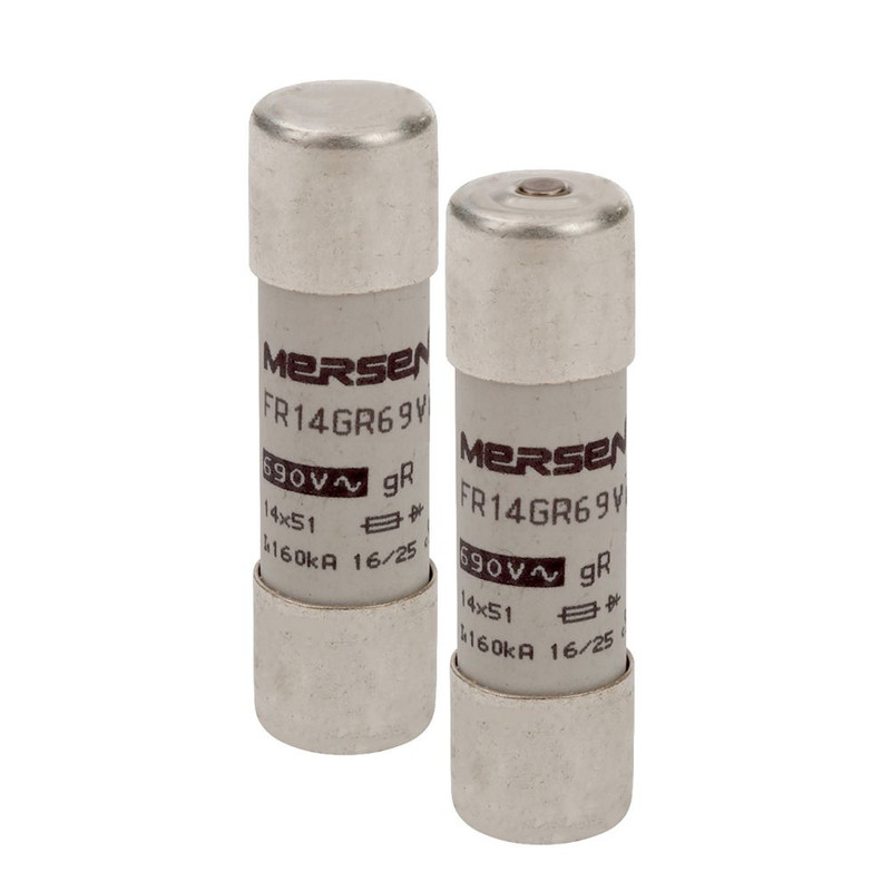 Schneider Soft Starter Altistart 48_ Fuse-link blades cylindrical 14 x 51 mm gG 690 V AC_ [DF3ER50]