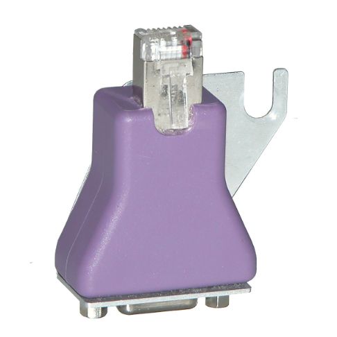 Schneider VFD CANopen_ CANopen adaptor for converting SUB-D to RJ45 - 1 male SUB-D - 1 male RJ45_ [VW3CANA71]