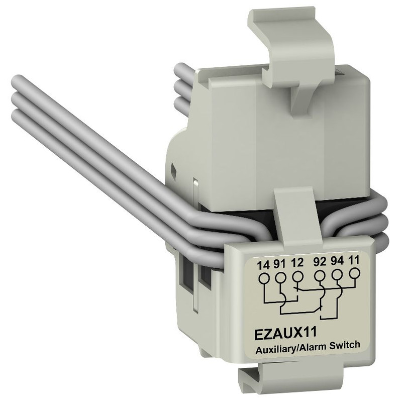 Schneider Breaker EasyPact EZC_ signalling switch AL AX 2 NO/NCstandard - for Easypact_ [EZAUX11]