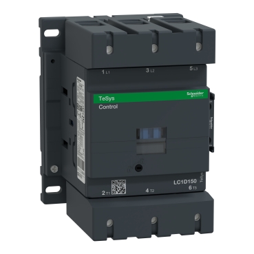 Schneider Breaker TeSys Deca contactors_ TeSys D contactor - 3P(3 NO) - AC-3 - <= 440 V 150 A - 240 V AC 50/60 Hz coil_ [LC1D150U7]
