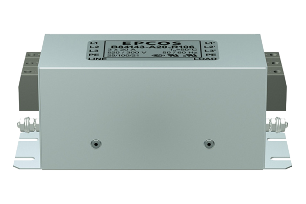 Delta  VFD Accessories Filter, EMI FILTER 100A 440V 3PHASE 20HP[B84143A0100R106]