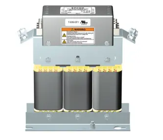 TDK Sine-wave output filters for 3-phase systems Rated voltage VR: 300/520 V AC and 400/690 V AC Rated current IR: 4 A to 320 A [B84143V0033R227]