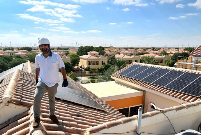 Home Solar Installation Dubai
