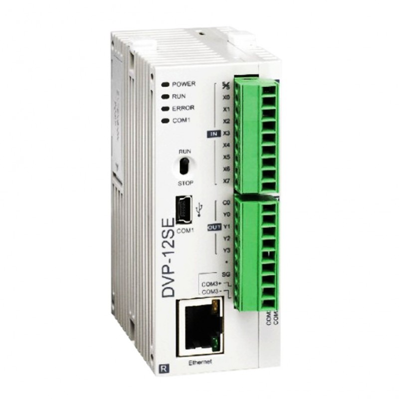 Delta  Compact PLC DVP-SE, PROGRAMMABLE LOGIC CTRL 14/12T DC 6