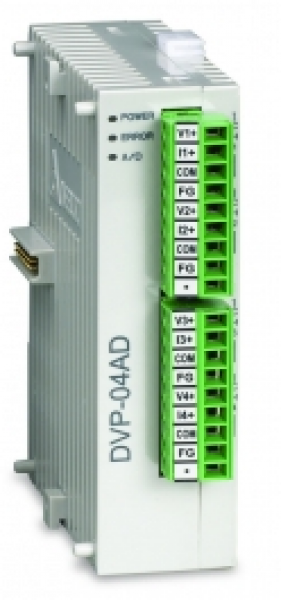 Delta  Compact PLC DVP-S, PROGRAMMABLE LOGIC CTRL 0/4DA DC 30