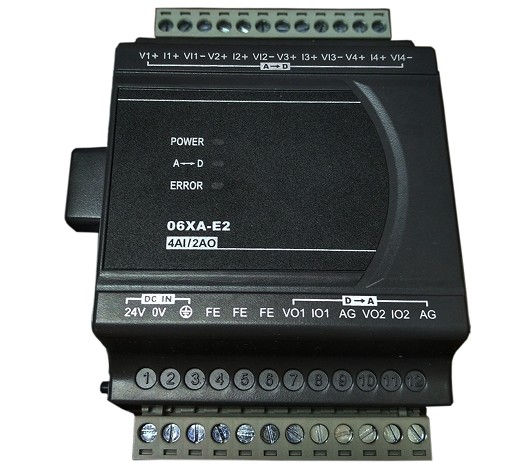 Delta  Compact PLC DVP-EX/ES, EXTENSION MODULE,8DO (RELAY) 24V DC POWER. [DVP06XA-E2]