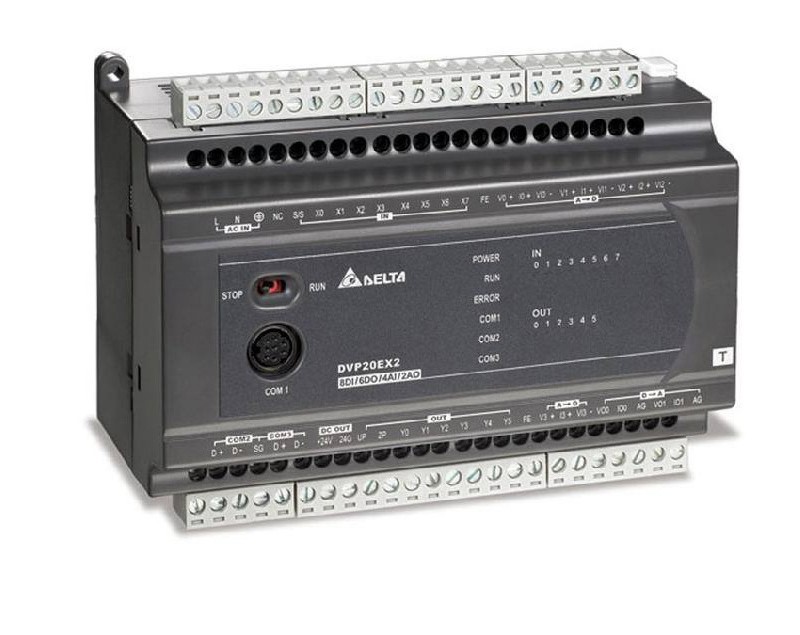 Delta  Compact PLC DVP-ES3, PROGRAMMABLE LOGIC CTRL 16/16R AC 4