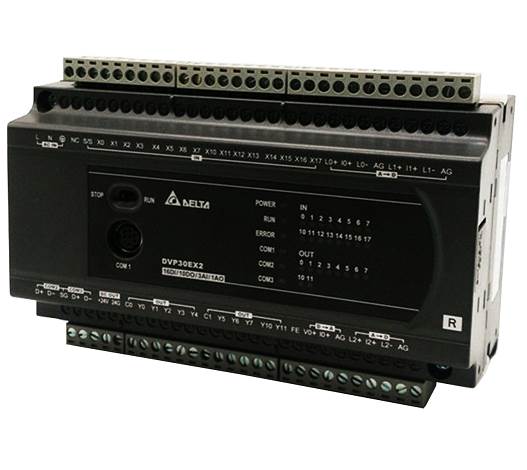 Delta  Compact PLC DVP-ES3, PROGRAMMABLE LOGIC CTRL 16/16T AC 6