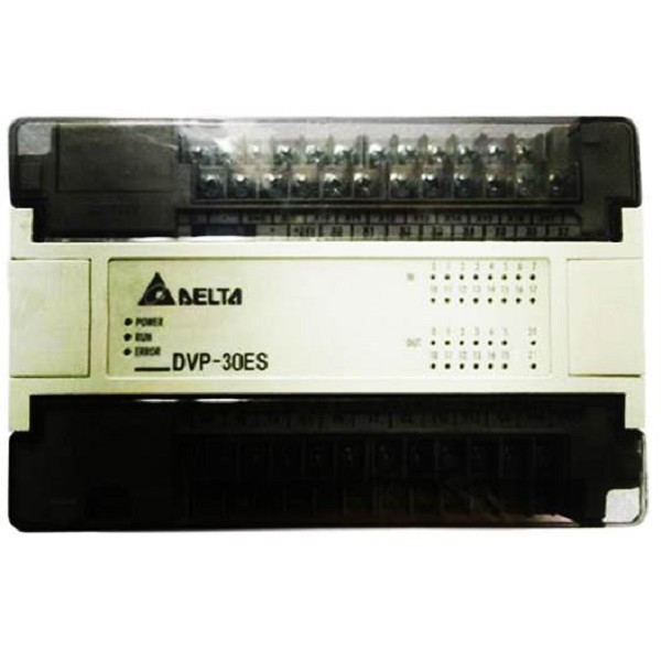 Delta  Compact PLC DVP-ES/2, PLC BASE UNIT, 16DI 16DO TRANSISTOR OUTPUT, POWER: 100-240VAC