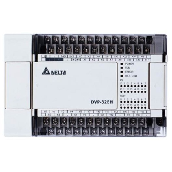 Delta  Compact PLC DVP-EH3, PROGRAMMABLE LOGIC CTRL 24/24R AC 6 WB