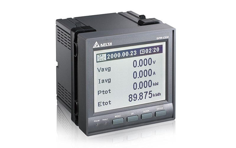 Delta  Energy Meter DPM, POWER METER BASIC DIN RAIL DA510 1 WB