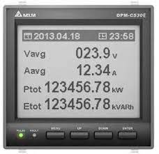 Delta  Energy Meter DPM, POWER METER TOU DIN RAIL DA530 1 WB
