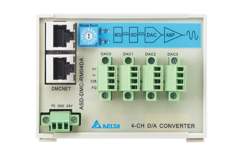 Delta  Motion Controller DMCNET, MOTION CONTROLLER FOR AC SERVO DRIVE 6