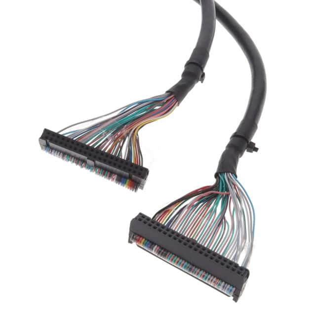 Delta  PLC Accessories Common, CABLE (IDC-IDC) 40P-20PX2 3.0M SHIELD 4