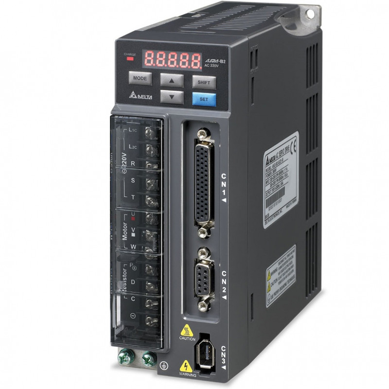 Delta  Servo Amplifier ASD-B2, AC SERVO DRIVE .2KW 220S B2 6