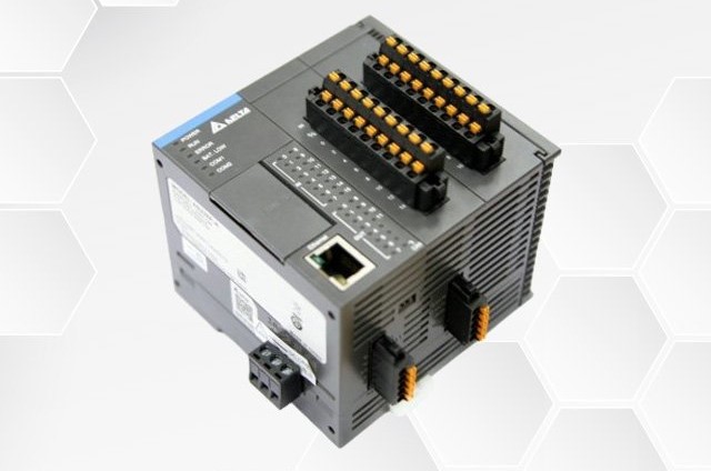 Delta  Compact PLC AS200, PROGRAMMABLE LOGIC CTRL 8-2/6-2R DC 6[AS218RX-A]