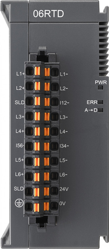 Delta  PLC Accessories AS, PROGRAMMABLE LOGIC CTRL 6RTD DC 6[AS06RTD-A]