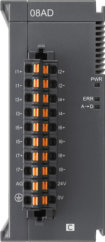 Delta  PLC Accessories AS, PROGRAMMABLE LOGIC CTRL 8AD DC 6[AS08AD-B]