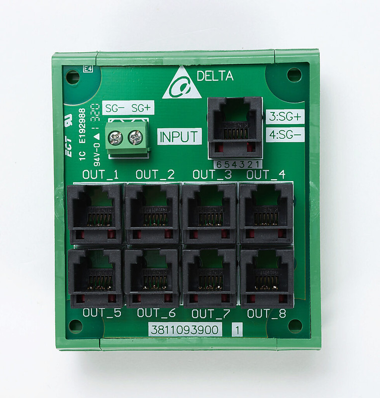 Delta  VFD Accessories AMD, SIGNAL I/O PORT(FOR AC MOTOR DRIVES) 12[VFD-CMD08]