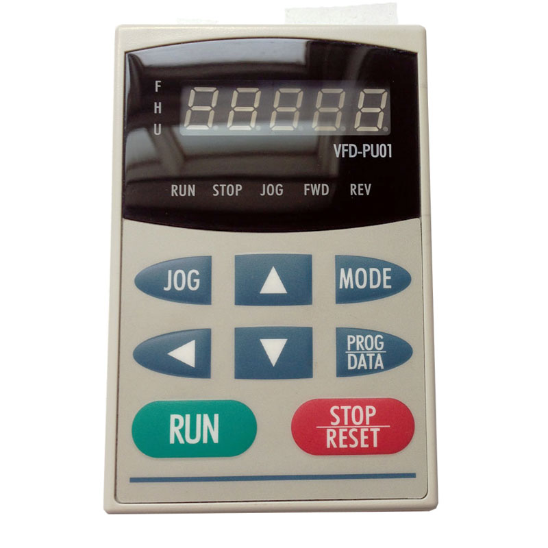 Delta VFD Accessories AMD, KEYPAD(FOR AC MOTOR DRIVES) 8K LED[VFD-PU01]