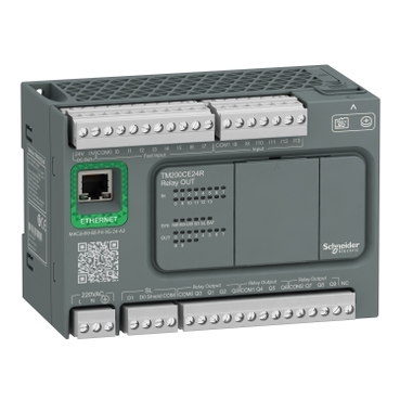 Schneider PLC Easy Modicon M200_ Controller M200 20I/12O relay Ethernet - 220V AC