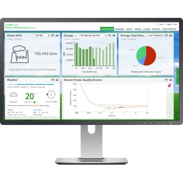 Schneider Energy Analysis Dashboard Module for Power Monitoring Expert software