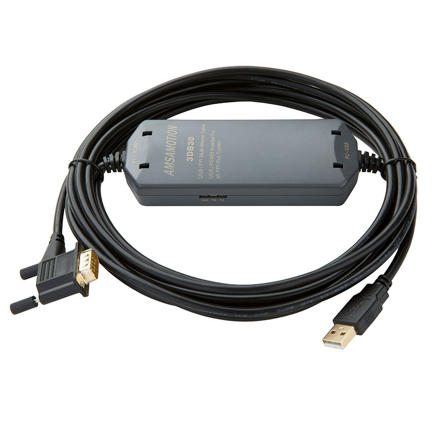 Amsamotion 3DB30 USB/PPI Multi-Master Cable USB//RS485 Isolated For all PPI-BUS System.