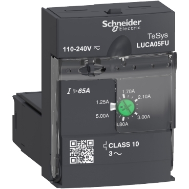 Schneider Standard control unit, TeSys Ultra, 3P, 8 to 32A, 690VAC, magnetic protection, 24VDC coil