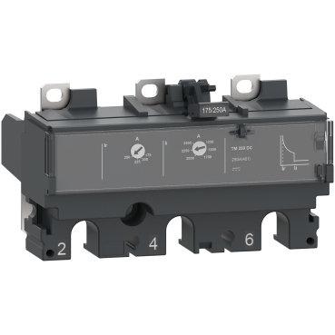 Schneider Trip unit TM16D for ComPacT NSX100 circuit breakers, thermal magnetic, rating 16A, 50 degrees C, 3 poles 3D