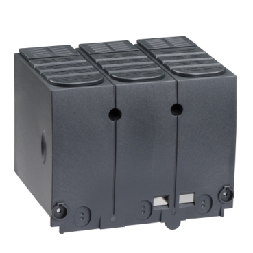 Schneider  Long terminal shield, ComPacT NSX400/630, pitch 45mm, IP40, 3 poles