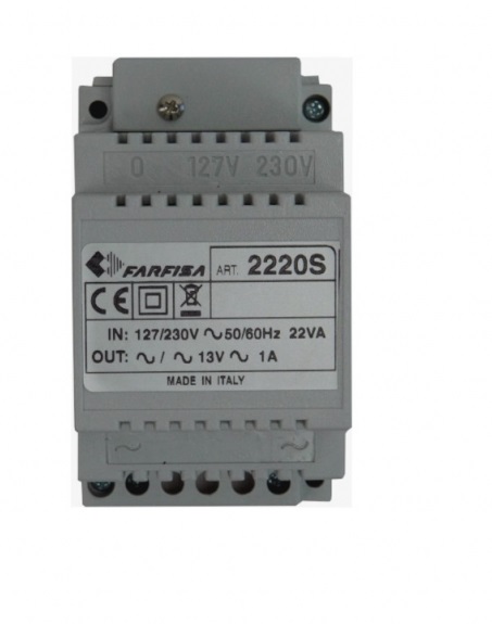 FARFISA 2220S POWER SUPPLY FOR EXT.DOOR STAT - 2220S