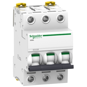 Schneider iC60L - miniature circuit breaker - 3P - 32A - K curve [A9F95332]