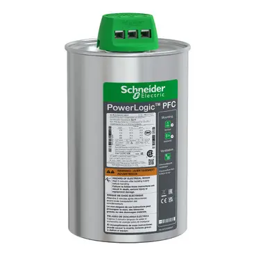 Schneider VarPlus Can HDuty Capacitor - 34.4/41.3 kvar - 525 V - 50/60Hz [BLRCH344A413B52]