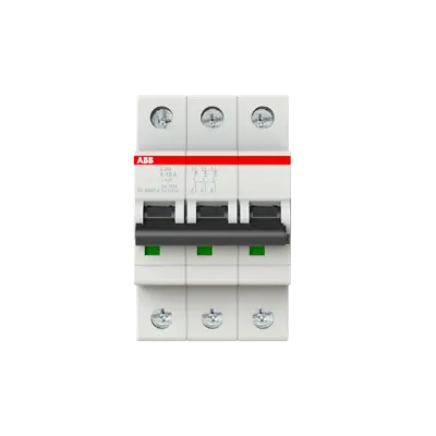 ABB Miniature Circuit Breaker - S200 - 3P - 10 A - K S203-K10 [2CDS253001R0427]