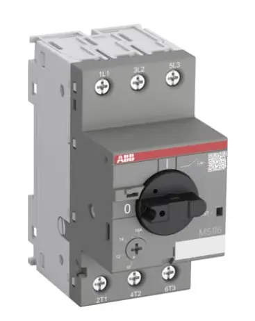 ABB  MS116-10 Manual Motor Starter 6.3 ... 10 A [1SAM250000R1010]