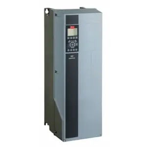 Danfoss  Frequency Converter FC-102P22KT4E55H1XGXXXXSXXXXAXBXCXXXXDX VLT® HVAC Drive FC-102 (P22K) 22 KW / 30 HP, Three phase, 380 - 480 VAC,IP55 / Type 12 (H1) RFI Class A1/B (C1) No brake chopper Graphical Loc. Cont. Panel Not coated PCB, No Mains Option Latest release std. SW. Frame: B2 No A Option, No B Option No C1 option, No D option [131B4267]
