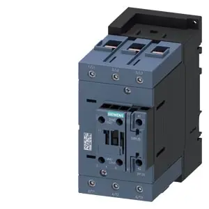 Siemens power contactor, AC-3e/AC-3, 95 A, 45 kW / 400 V, 3-pole, 24 V AC, 50/60 Hz, auxiliary contacts: 1 NO + 1 NC, screw terminal, size: S3 [3RT2046-1AC20]
