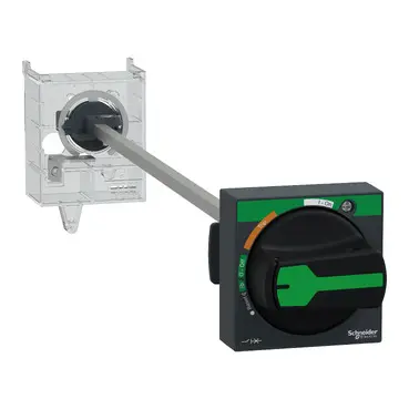 Schneider Extended rotary handle kit,TeSys GV3, IP54, black handle, with trip indication, for GV3L-GV3P [GV3APN01] 