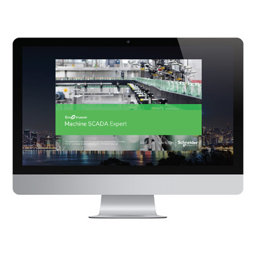 Schneider License upgrade for buildtime license, EcoStruxure Machine SCADA Expert, line management, 4000 tags, digital