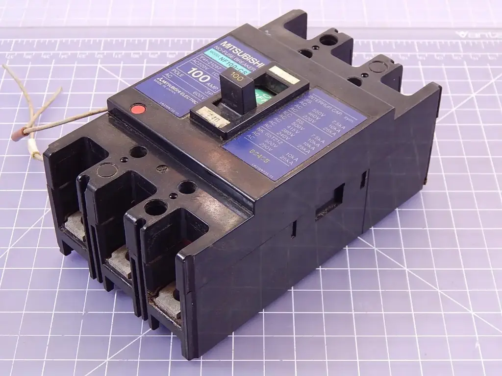 Mitsubishi NF100-CS No Fuse Circuit Breaker 3 Pole 100A [NF100-CS]