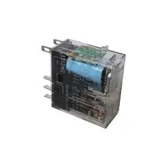 Omron General-purpose Relay, Relay, plug-in, 8-pin, DPDT, 5 A, mech & LED indicators, coil suppressor, label facility [G2R-2-SND-DC24]