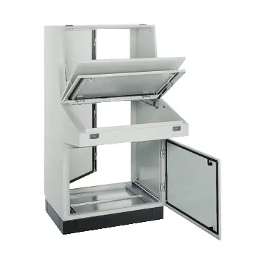 Schneider PanelSet SD Control desk with console - H1400xW1000xD845 - IP55 [NSYSDF108]