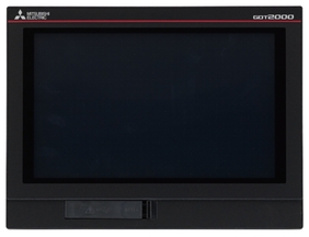 Mitsubishi HMI GOT2000;5,7"TFT;DC;VGA;65k colors;RS-422/485;RS-232;USB;Eth;SD;Black