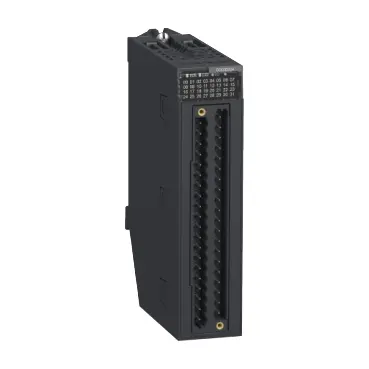 Schneider Discrete output module, Modicon X80, 32 transistor outputs, 12/24V DC, for severe environments