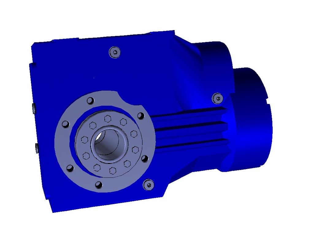 (Code: 2070025281) STM.SPA(Italy)  Bevel Helical Gearbox Without Motor  , size:71, Falange : F1, Ratio: 37.1, (PAM 100B14), Mounting:M1, With special oil ( food grade lubricant)  , Shaft type: C