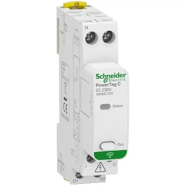 Schneider Digital input output module, PowerTag, C IO 230V [A9XMC1D3]