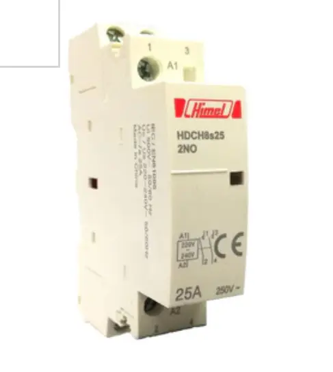 Himel Modular contactor, HDCH8s, 25 A, 250/400 V AC, 2P, 2 NO [HDCH8S25220]