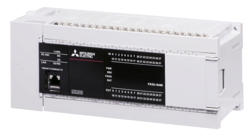 Mitsubishi PLC Melsec FX5 SPS FX5U CPU AC100-240V;32 Inputs DC24V;32xRelay;3xAnalog;Eth.;RS485_ [FX5U-64MR/ES]